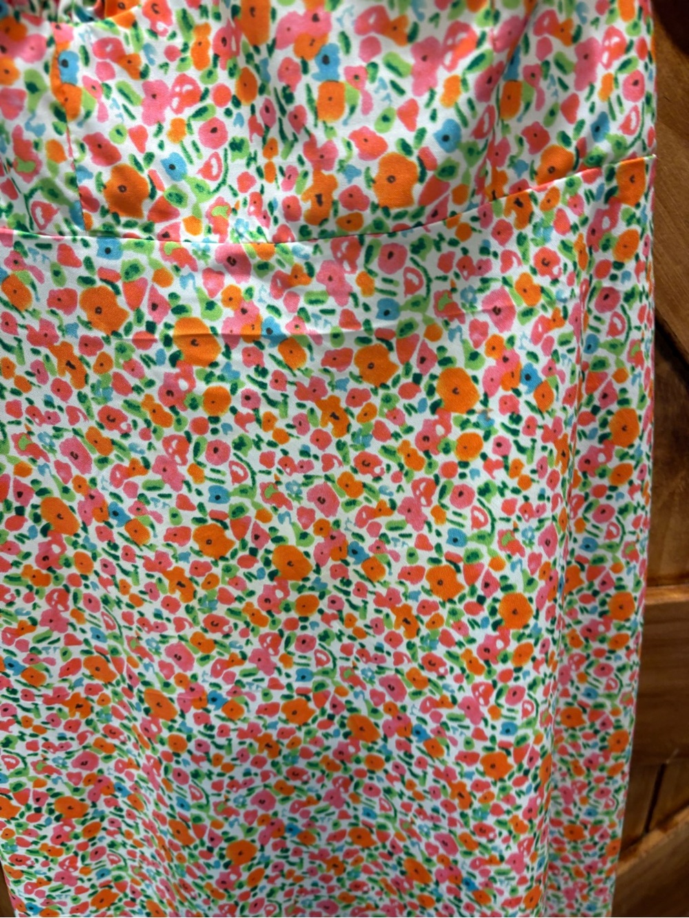 Princess Polly Floral Maxi Dress in Orange, Pink & Green 8 - Picture 2 of 4